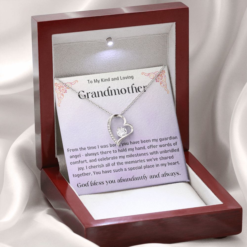 Grandma Necklace from Granddaughter | Best Nana Jewelry Gift for Nana, Stunning Grandmother Necklace, Nana Jewerly, Linking Grandma and You