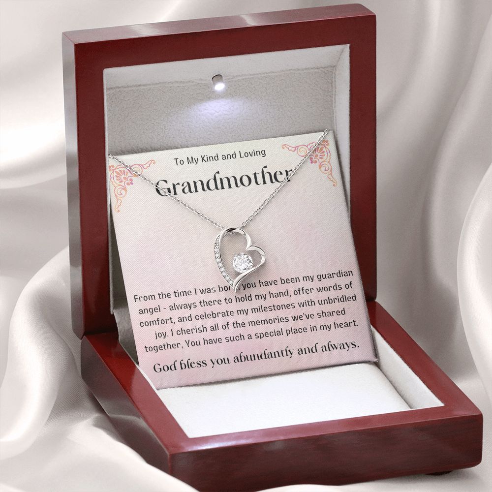 Grandma Necklace from Granddaughter | Best Nana Jewelry Gift for Nana, Stunning Grandmother Necklace, Nana Jewerly, Linking Grandma and You