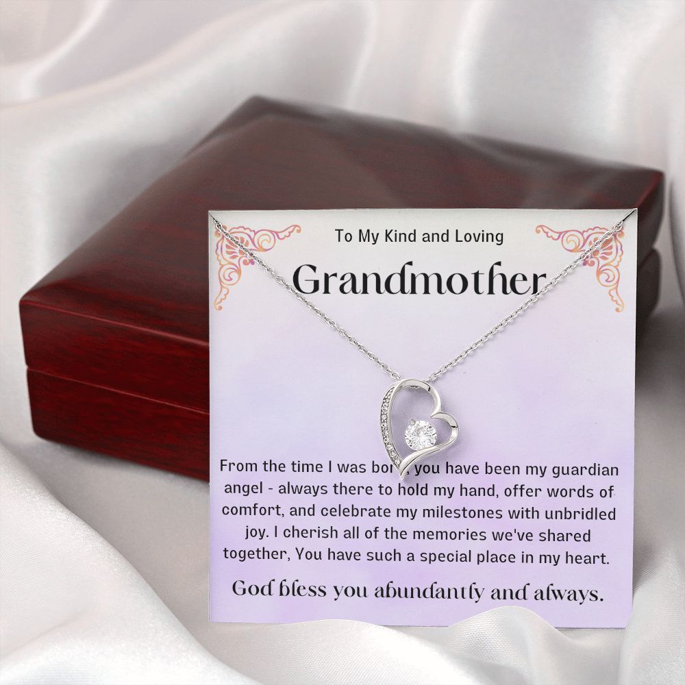 Grandma Necklace from Granddaughter | Best Nana Jewelry Gift for Nana, Stunning Grandmother Necklace, Nana Jewerly, Linking Grandma and You