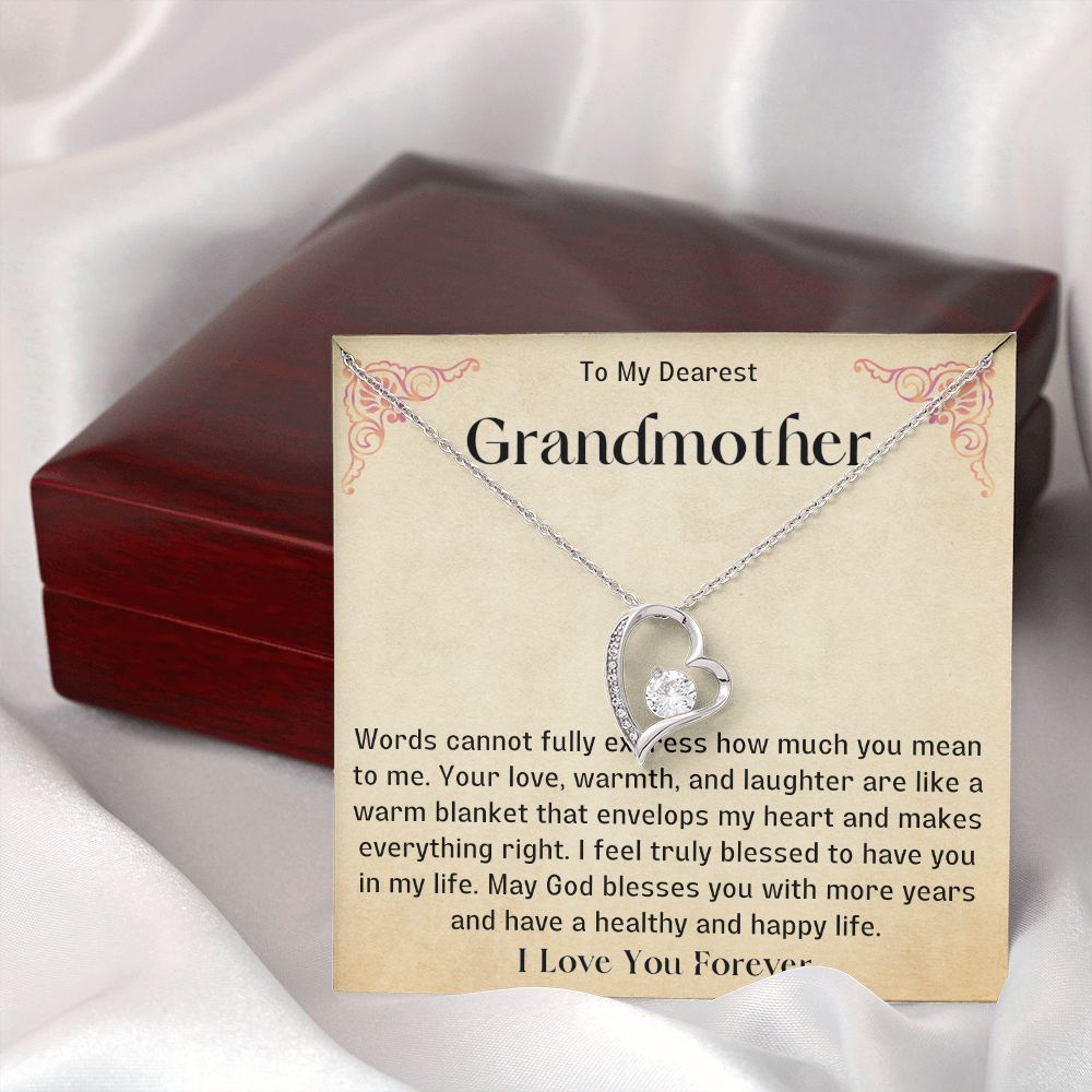 Grandma Necklace from Granddaughter | Best Nana Jewelry Gift for Nana, Stunning Grandmother Necklace, Nana Jewerly, Linking Grandma and You
