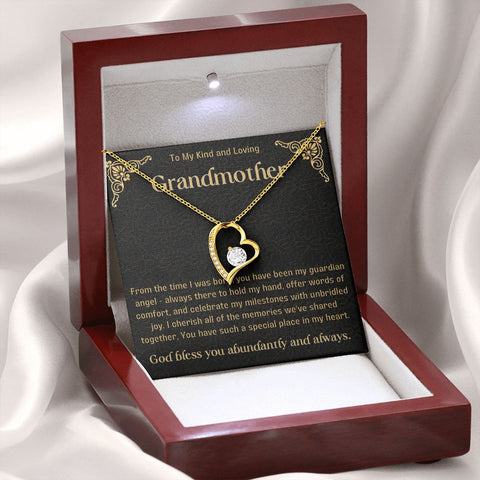 Grandma Necklace from Granddaughter | Best Nana Jewelry Gift for Nana, Stunning Grandmother Necklace, Nana Jewerly, Linking Grandma and You