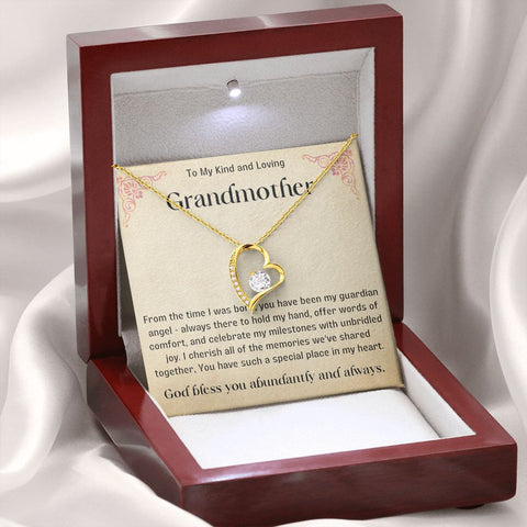 Grandma Necklace from Granddaughter | Best Nana Jewelry Gift for Nana, Stunning Grandmother Necklace, Nana Jewerly, Linking Grandma and You