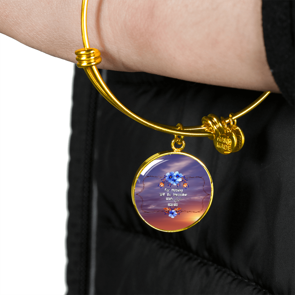 2020-05-08 (For Nothing Will Be Impossible With God) Bracelet Circle