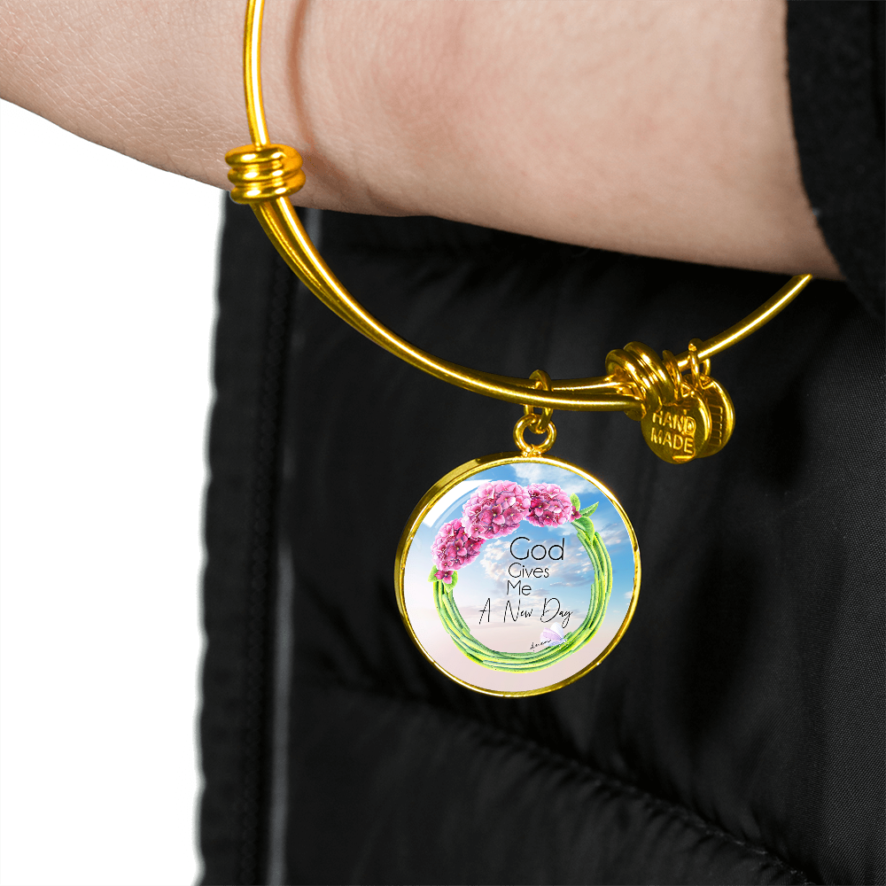 2020-04-19 (God Gives Me A New Day)  Bracelet Circle