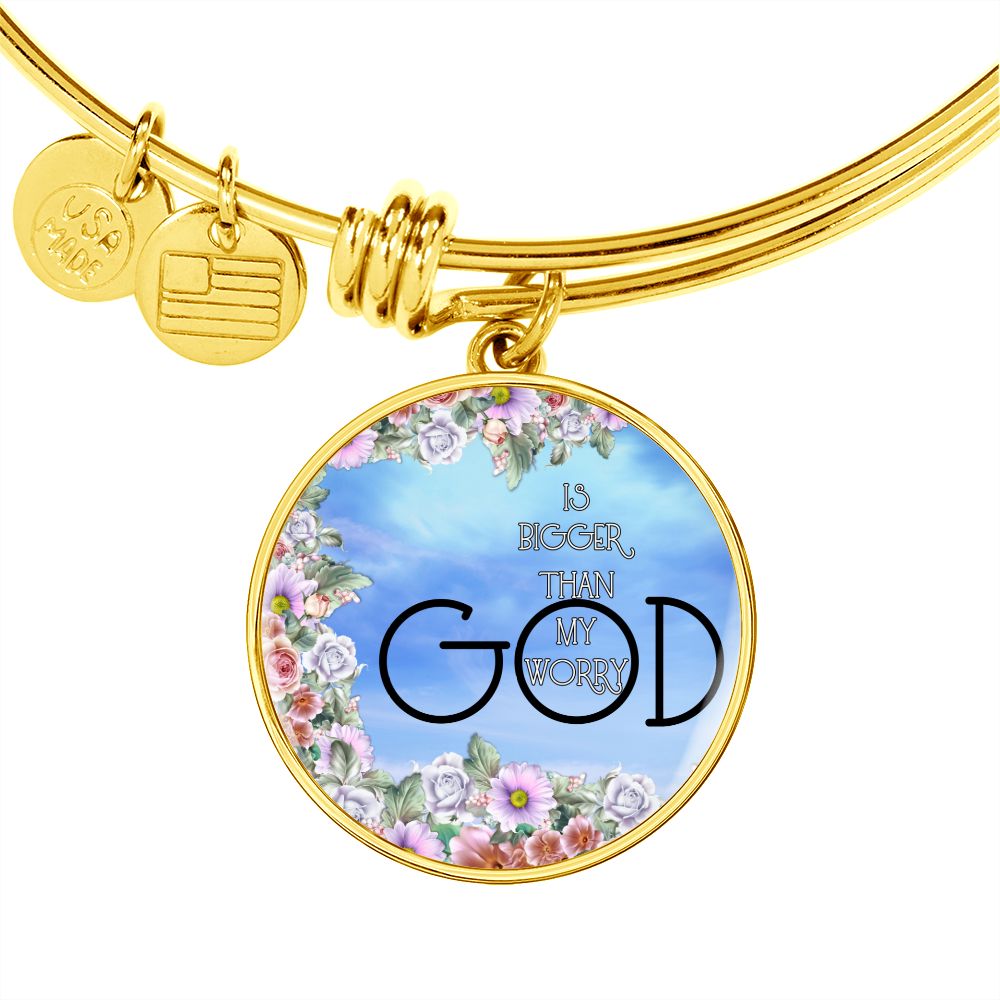 2020-04-08 (God Is Bigger Than My Worry)  Bracelet Circle