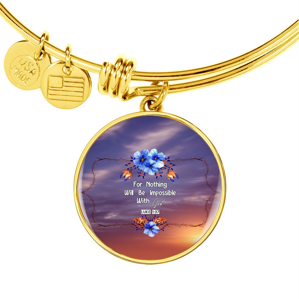 2020-05-08 (For Nothing Will Be Impossible With God) Bracelet Circle