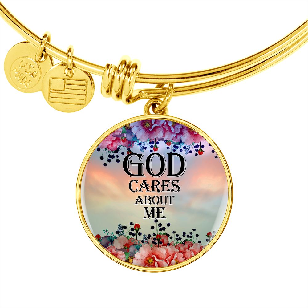 2020-04-02 (God Cares About Me) (1)  Bracelet Circle