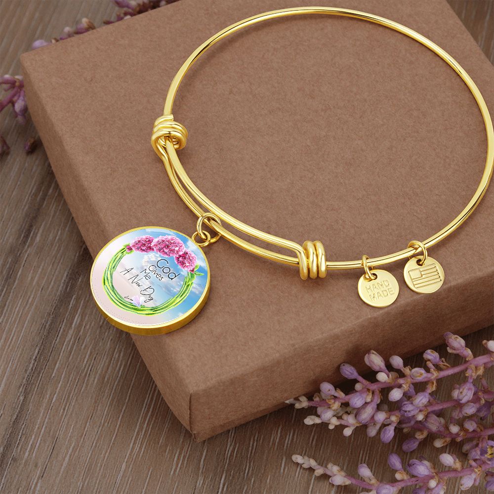 2020-04-19 (God Gives Me A New Day)  Bracelet Circle