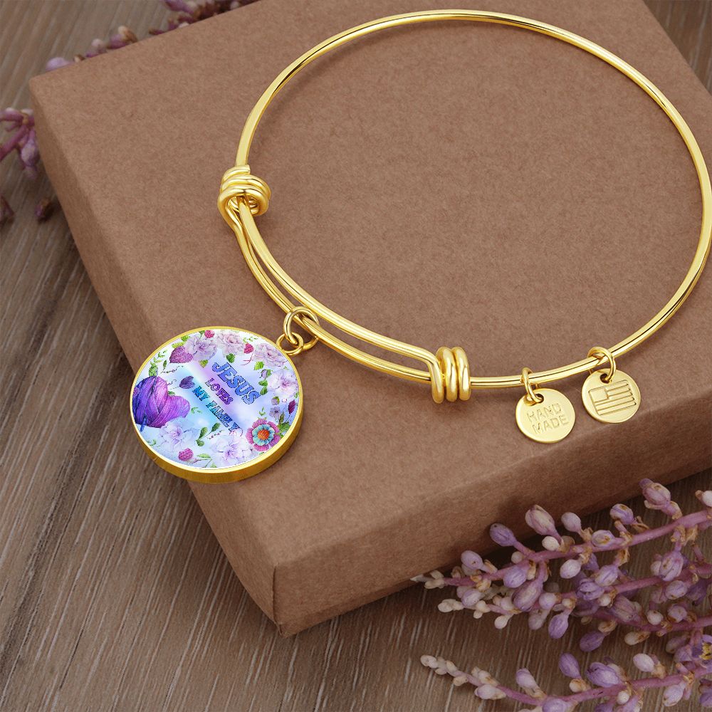 2020-04-15 (Jesus Loves My Family)  Bracelet Circle