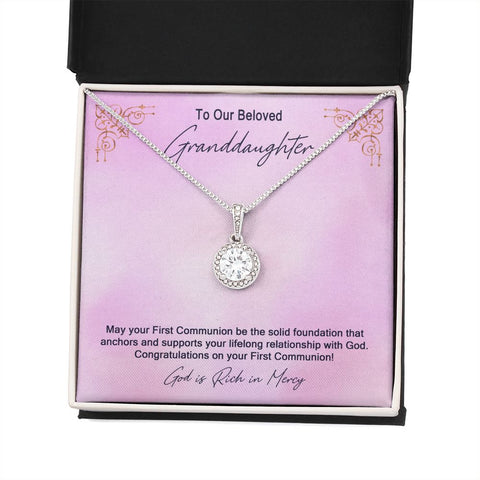 Granddaughter First Communion Gift | Confirmation Gift Present for Granddaughter | Holy Confirmation Gift Girl Present From Grandparents