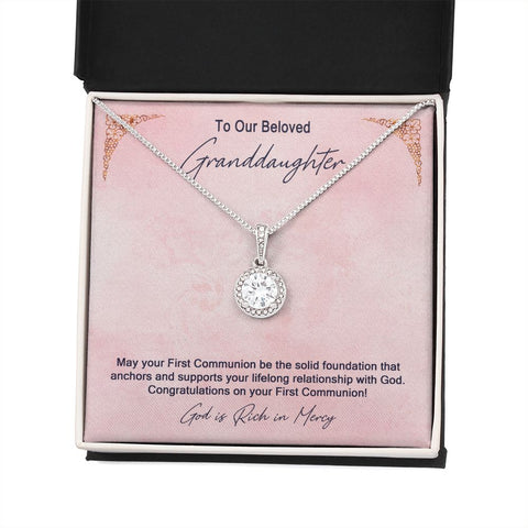 Granddaughter First Communion Gift | Confirmation Gift Present for Granddaughter | Holy Confirmation Gift Girl Present From Grandparents