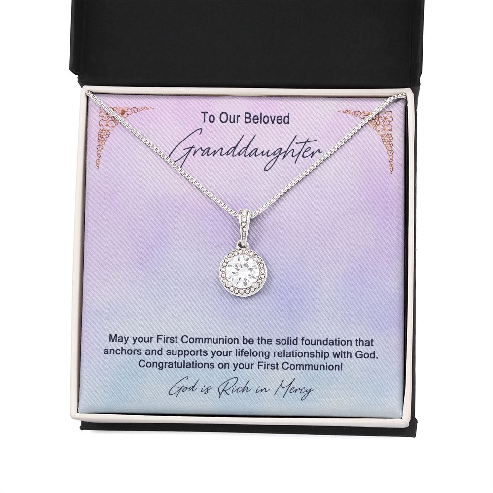 Granddaughter First Communion Gift | Confirmation Gift Present for Granddaughter | Holy Confirmation Gift Girl Present From Grandparents