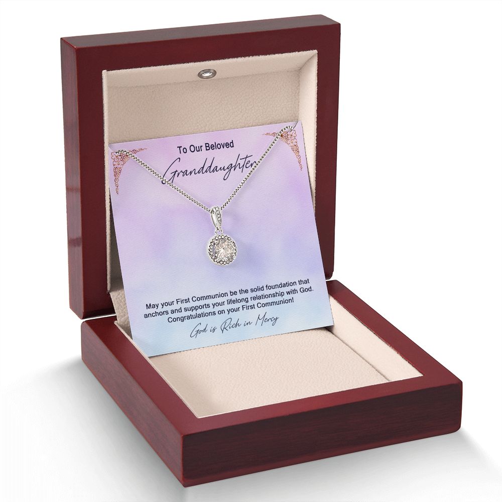 Granddaughter First Communion Gift | Confirmation Gift Present for Granddaughter | Holy Confirmation Gift Girl Present From Grandparents