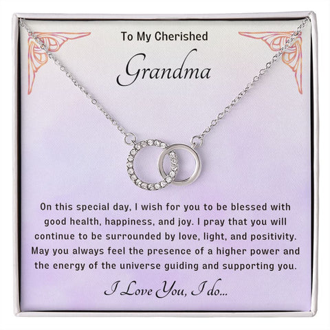Grandma Necklace Purple