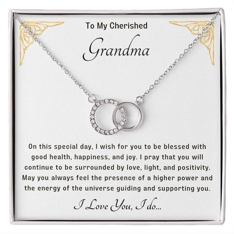 Grandma Necklace White