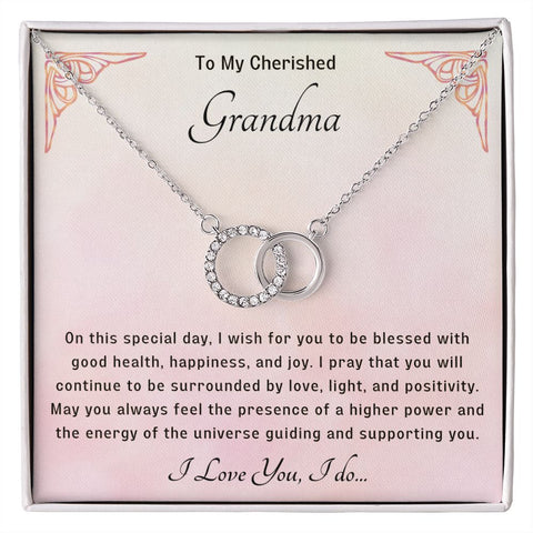 Grandma Necklace Pink