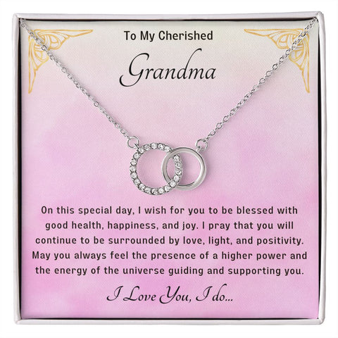 Grandma Necklace Deep Pink