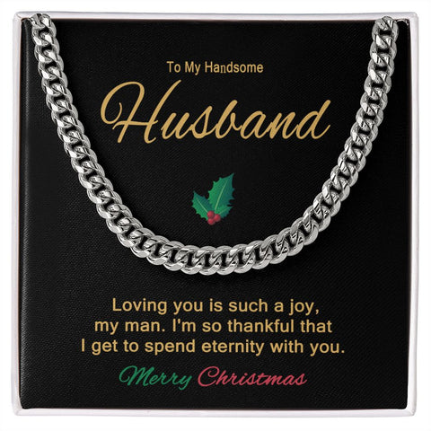 Husband - Handsome Cuban Link Chain - Template