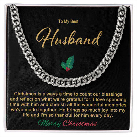 Husband - Best Cuban Link Chain - Template