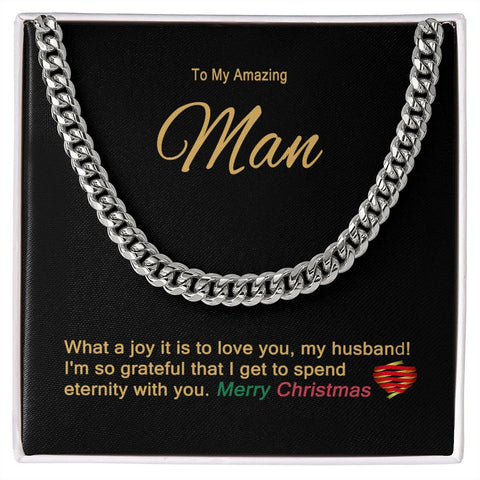 Man - Amazing Cuban Link Chain - Template
