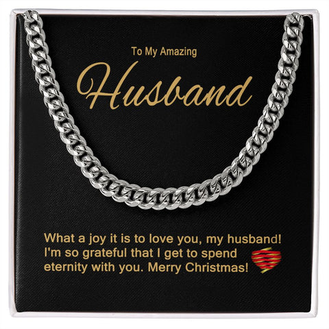 Husband - Amazing Cuban Link Chain - Template