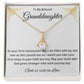 1st Communion Gifts for Granddaughter, Christening, Baptism, Confirmation, Necklace & Meaningful Message in Gift Box from Grandmother