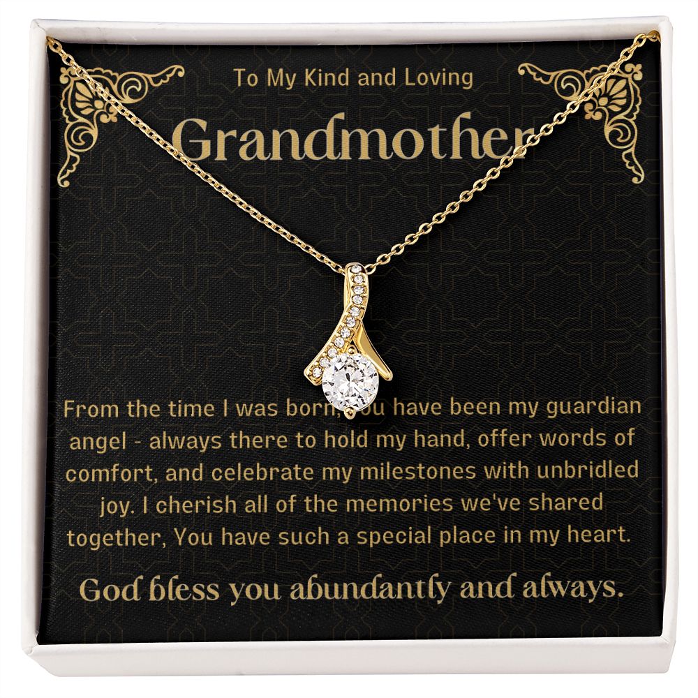 Grandmother Necklace from Granddaughter | Precious Nana Jewerly, Nana Necklace, Best Grandma Jewelry Gift for Nana,  Linking You and Nana