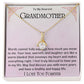 Grandmother Necklace from Granddaughter | Precious Nana Jewerly, Nana Necklace, Best Grandma Jewelry Gift for Nana,  Linking You and Nana