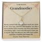 Grandmother Necklace from Granddaughter | Precious Nana Jewerly, Nana Necklace, Best Grandma Jewelry Gift for Nana,  Linking You and Nana
