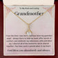 Grandmother Necklace from Granddaughter | Precious Nana Jewerly, Nana Necklace, Best Grandma Jewelry Gift for Nana,  Linking You and Nana