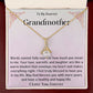 Grandmother Necklace from Granddaughter | Precious Nana Jewerly, Nana Necklace, Best Grandma Jewelry Gift for Nana,  Linking You and Nana