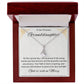 1st Communion Gifts for Granddaughter, Christening, Baptism, Confirmation, Necklace & Meaningful Message in Gift Box from Grandmother