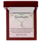 1st Communion Gifts for Granddaughter, Christening, Baptism, Confirmation, Necklace & Meaningful Message in Gift Box from Grandmother