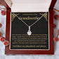 Grandmother Necklace from Granddaughter | Precious Nana Jewerly, Nana Necklace, Best Grandma Jewelry Gift for Nana,  Linking You and Nana