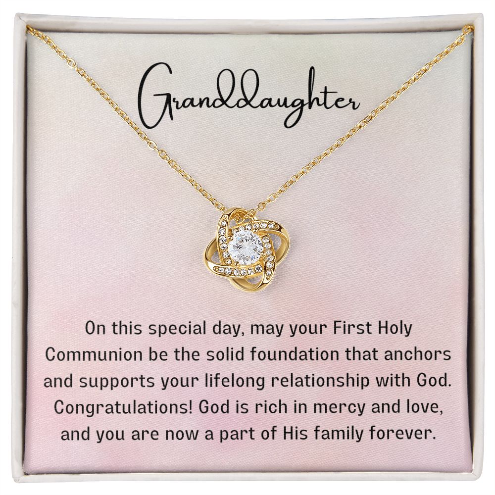 Granddaughter First Communion Gift | Confirmation Gift Present for Granddaughter | Holy Confirmation Gift Girl Present From Grandparents