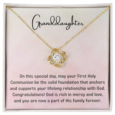 Granddaughter First Communion Gift | Confirmation Gift Present for Granddaughter | Holy Confirmation Gift Girl Present From Grandparents