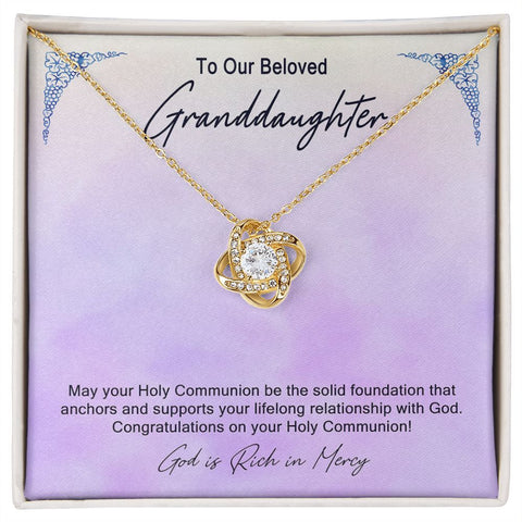 Granddaughter First Communion Gift | Christening Gift Present for Granddaughter | Baptism Gift Girl Present From Grandparents