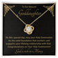 Goddaughter 1st Communion Gifts , Christening, Baptism, Confirmation, Necklace & Meaningful Message in Gift Box from Godmother