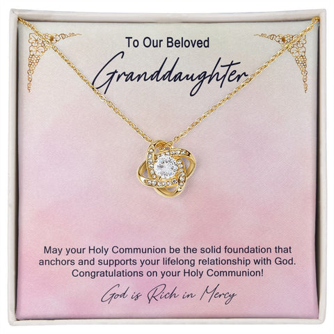 Granddaughter First Communion Gift | Christening Gift Present for Granddaughter | Baptism Gift Girl Present From Grandparents