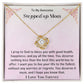 Stepped Up Mom Knot Necklace 2