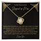 Stepped Up Mom Knot Necklace 17