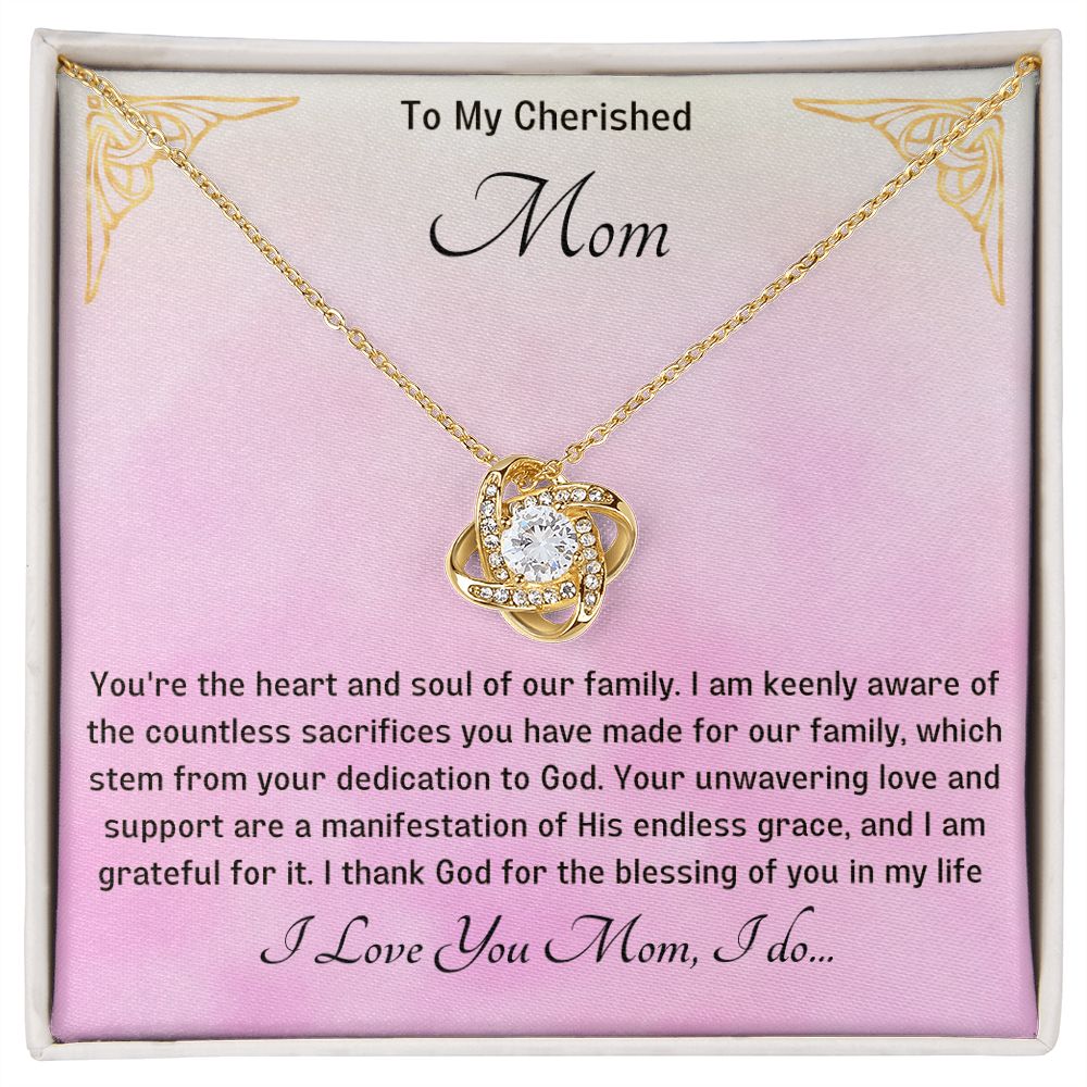 Mum Knot Necklace