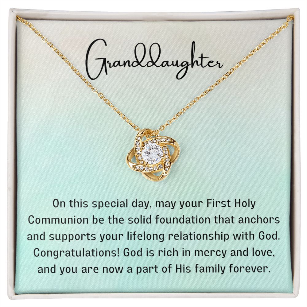 Granddaughter First Communion Gift | Confirmation Gift Present for Granddaughter | Holy Confirmation Gift Girl Present From Grandparents