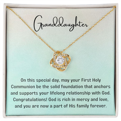 Granddaughter First Communion Gift | Confirmation Gift Present for Granddaughter | Holy Confirmation Gift Girl Present From Grandparents