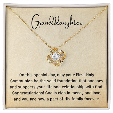 Granddaughter First Communion Gift | Confirmation Gift Present for Granddaughter | Holy Confirmation Gift Girl Present From Grandparents