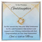 Goddaughter 1st Communion Gifts, Christening, Catholic Gift, Confirmation, Girl Necklace & Best Wishes in Gift Box from Godmother