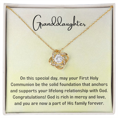 Granddaughter First Communion Gift | Confirmation Gift Present for Granddaughter | Holy Confirmation Gift Girl Present From Grandparents