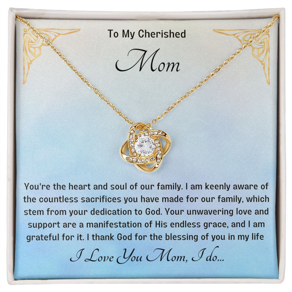 Mum Knot Necklace