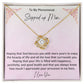 Stepped Up Mom Knot Necklace 13