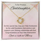 Goddaughter 1st Communion Gifts, Christening, Catholic Gift, Confirmation, Girl Necklace & Best Wishes in Gift Box from Godmother